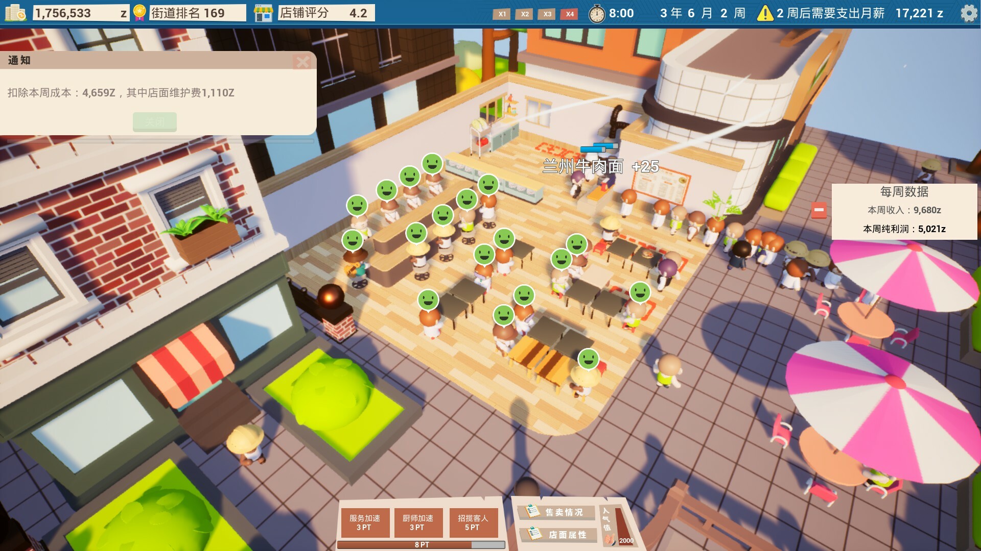 City Noodle Shop Simulator screenshot 5
