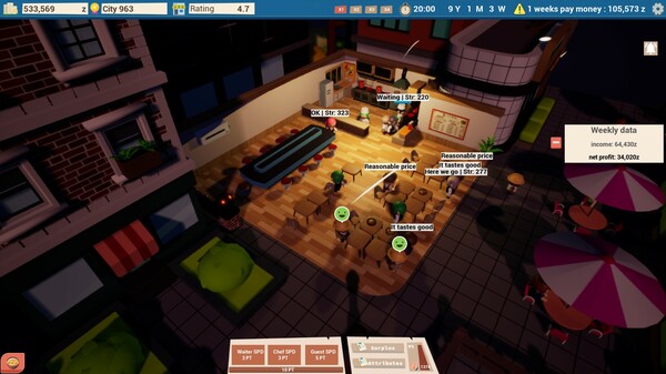 City Noodle Shop Simulator screenshot 5