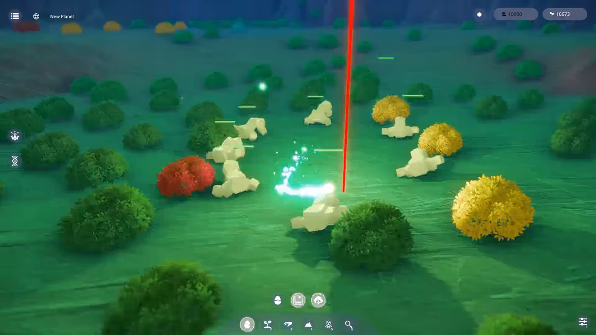 方块生物（Anlife: Motion-Learning Life Evolution）