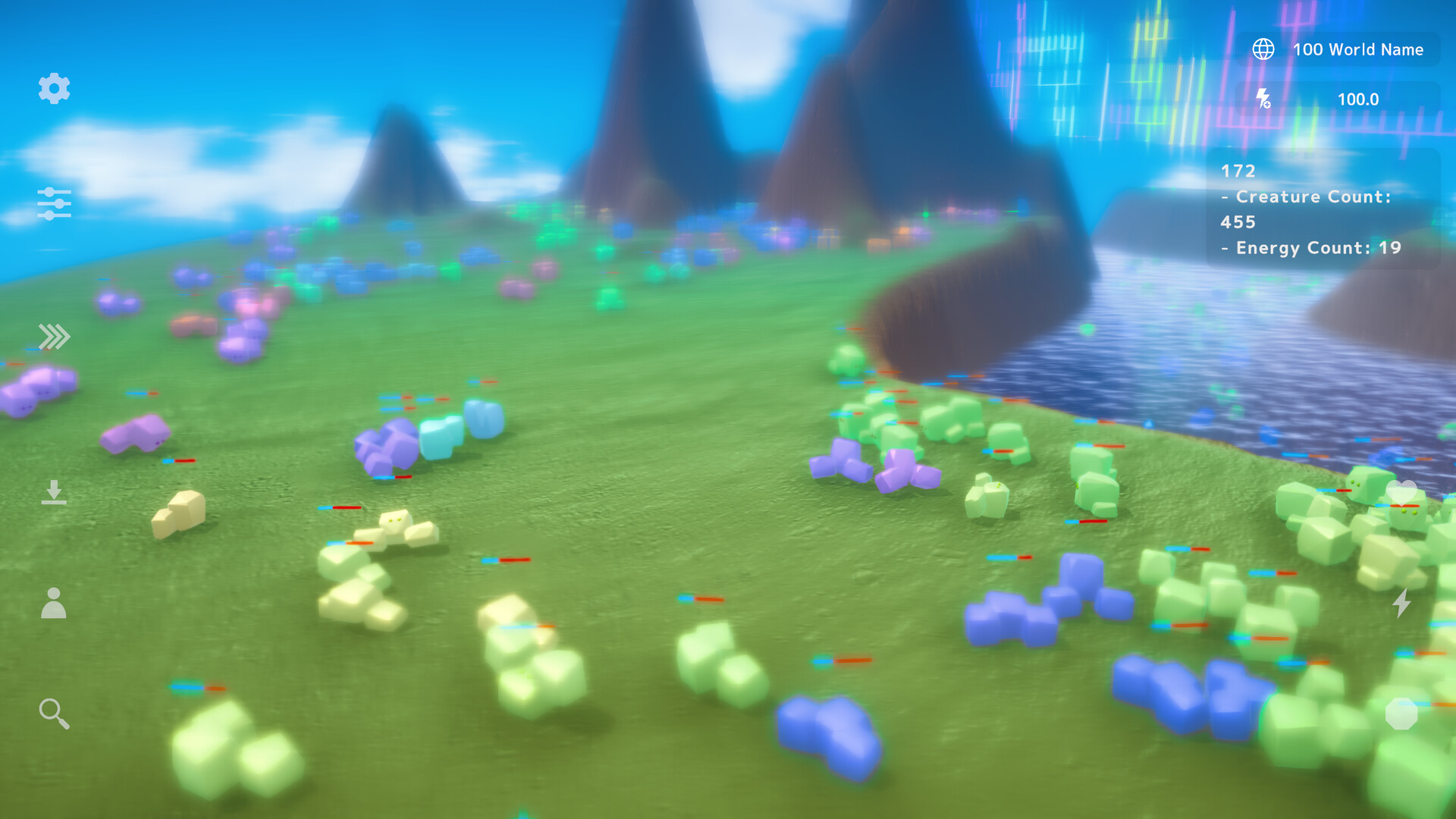 ANLIFE: Motion-Learning Life Evolution screenshot #7