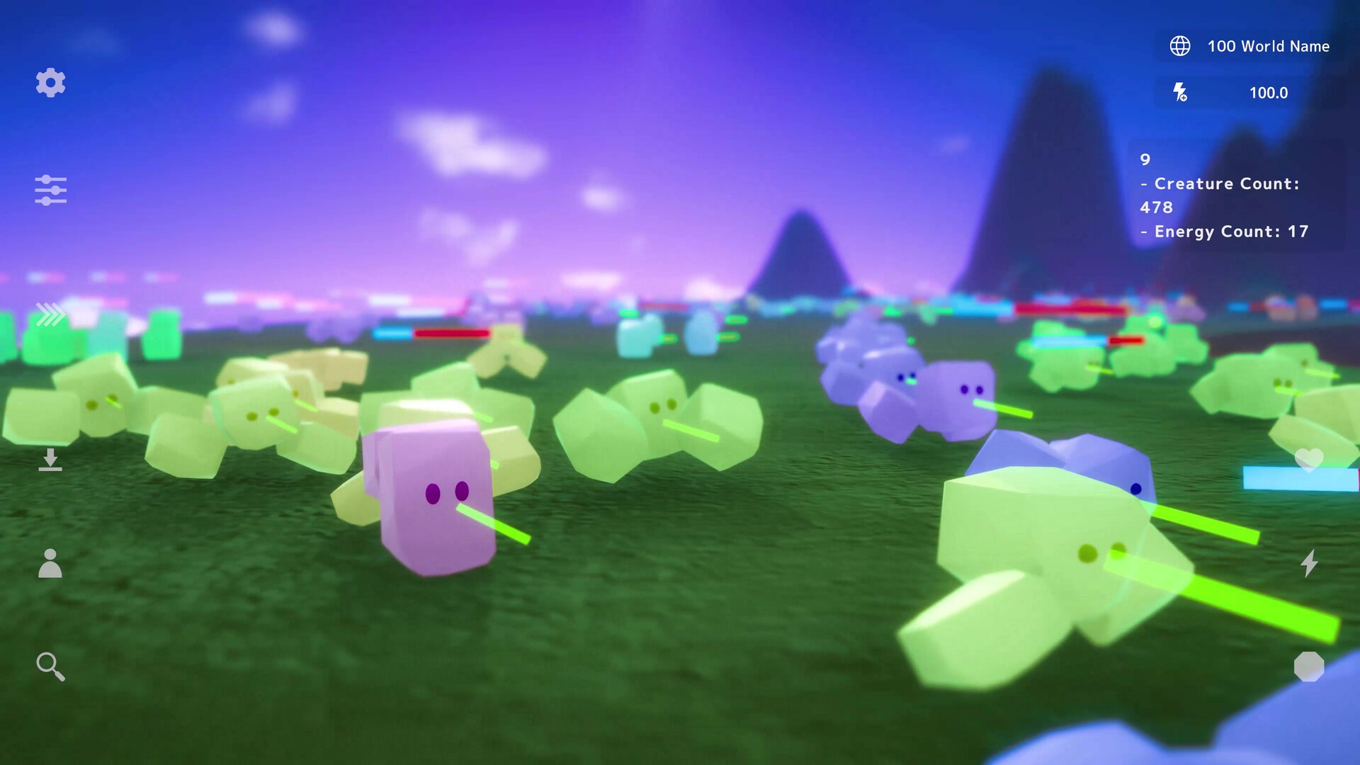 ANLIFE: Motion-Learning Life Evolution screenshot #4