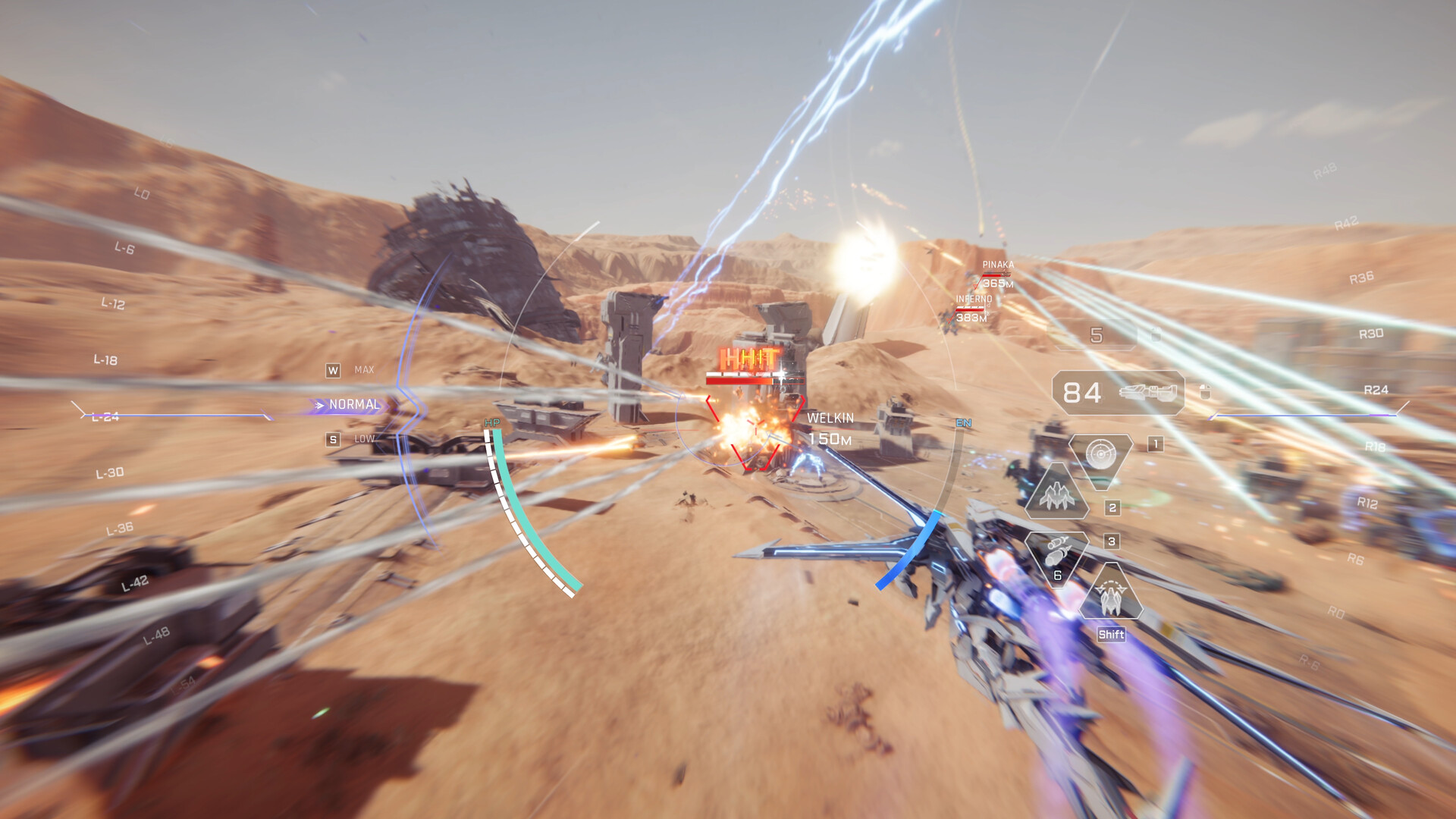 Screenshot of Mecha BREAK