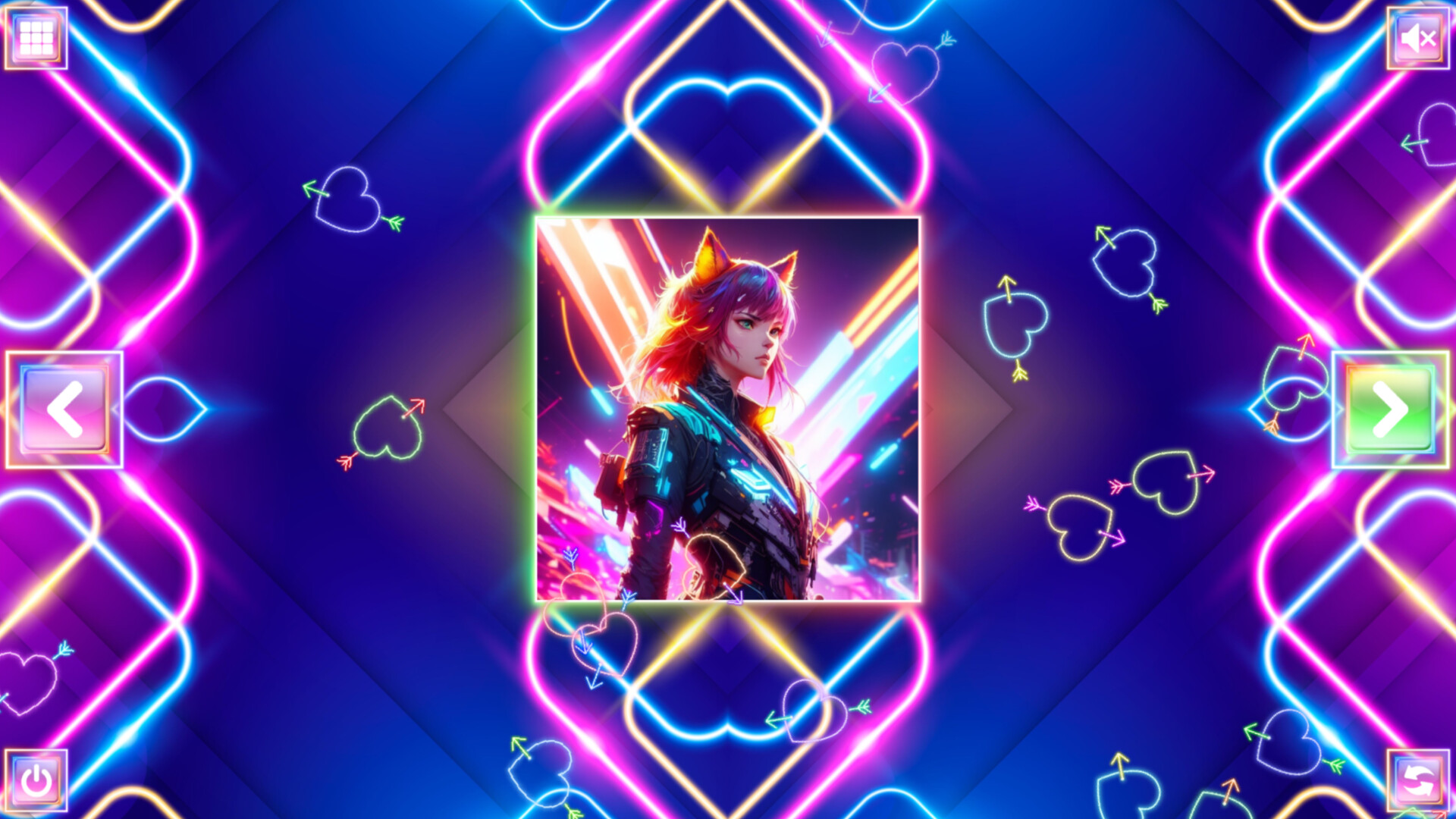 Neon Fantasy: Girls screenshot 8