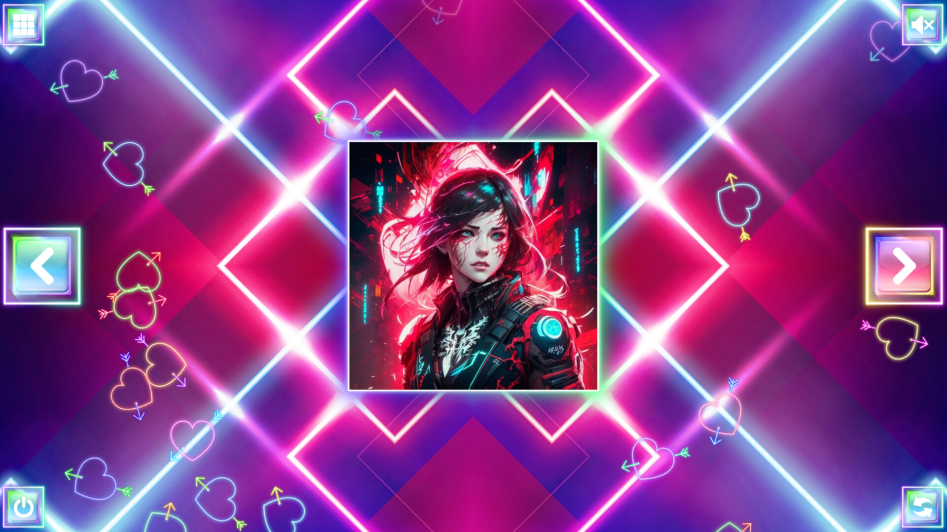 Neon Fantasy: Girls screenshot 4