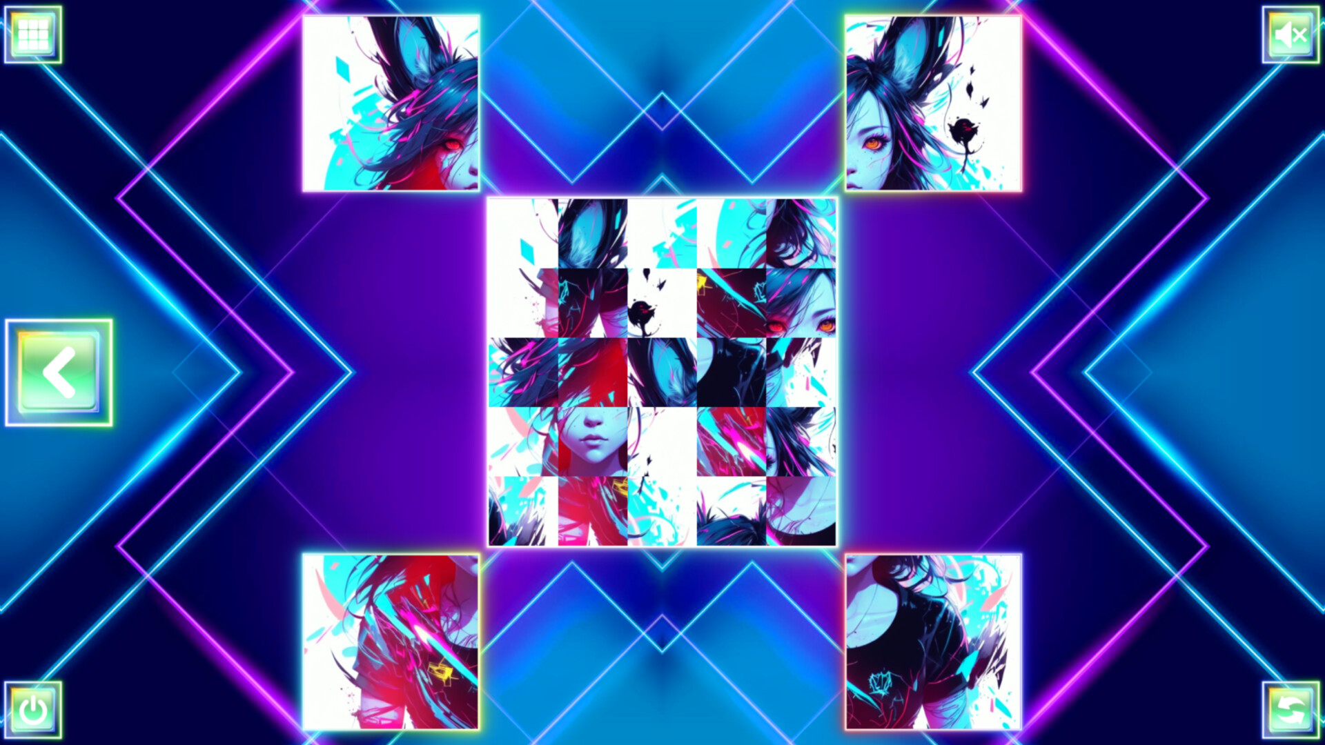 Neon Fantasy: Girls screenshot 5