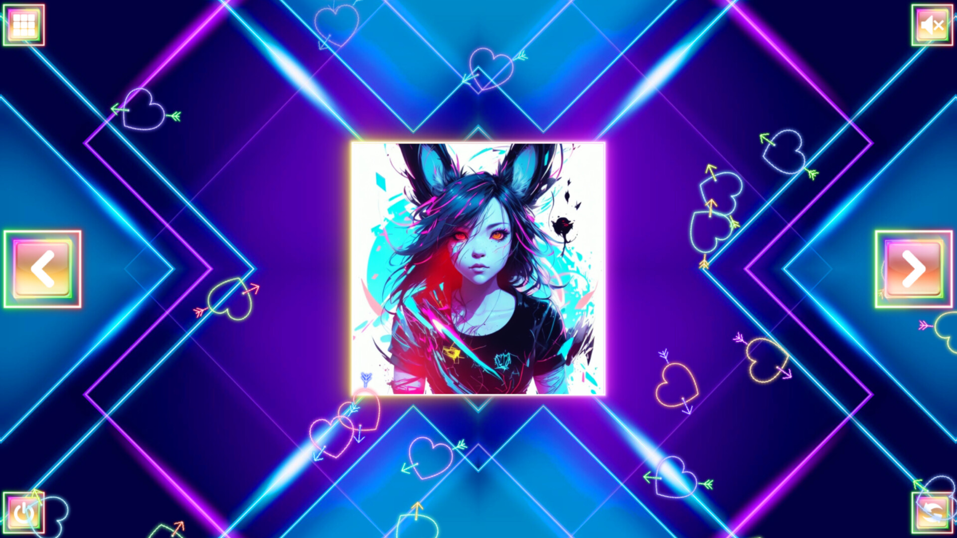 Neon Fantasy: Girls screenshot 6
