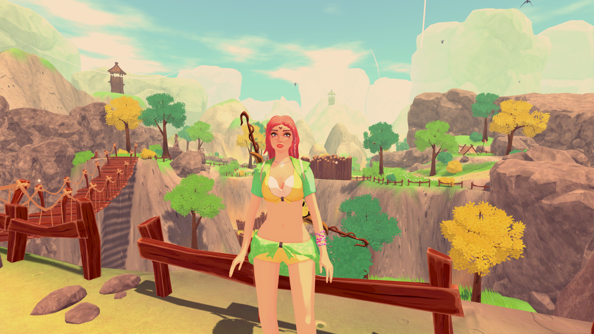 Cynthia: Hidden in the Moonshadow - 'Tropical Blossom' Costume Featured Screenshot #1