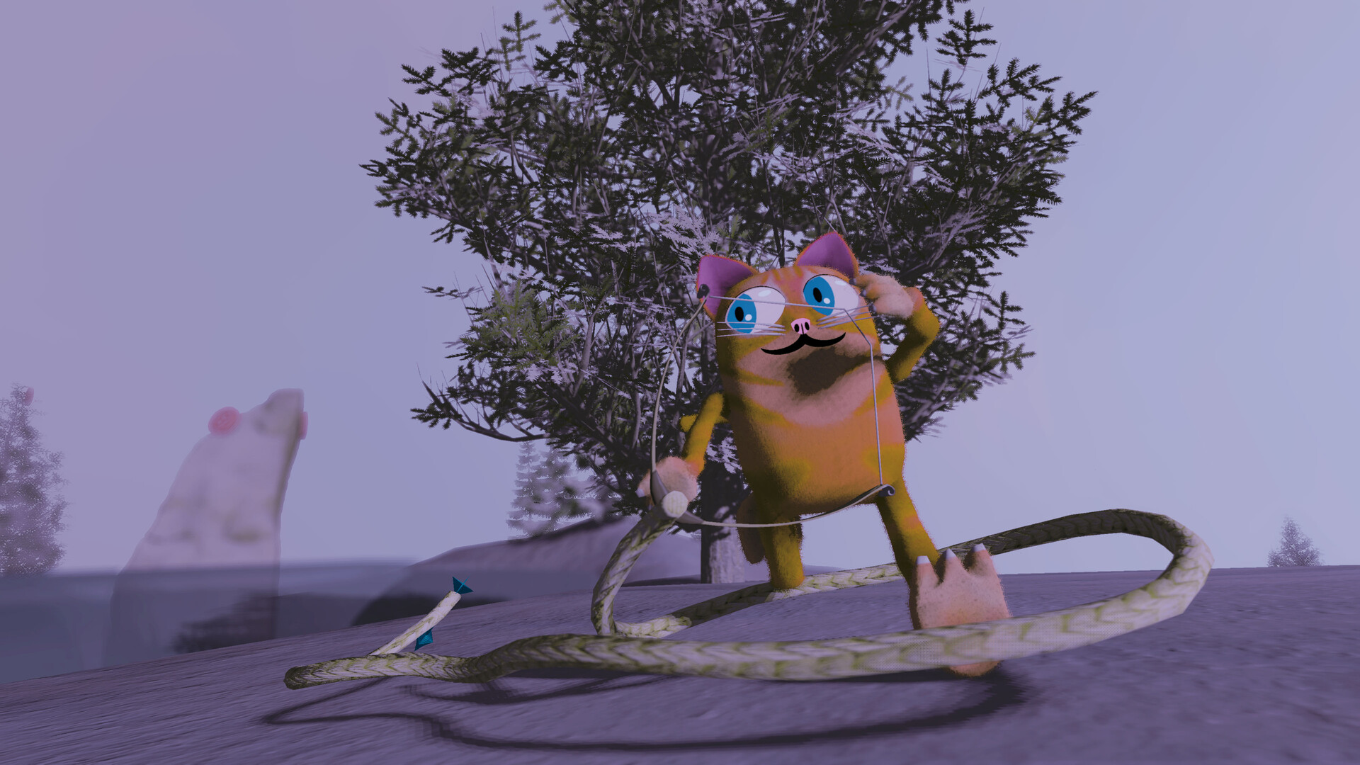 Floppy Cat Bow Golf! Featured Screenshot #1