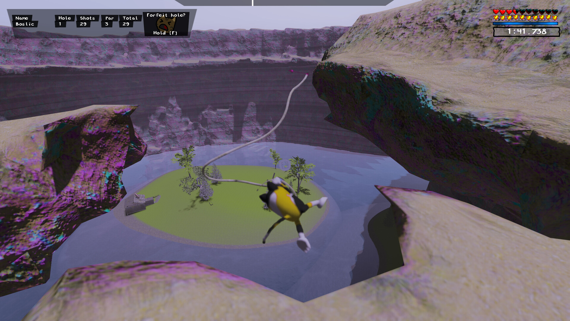 Floppy Cat Bow Golf! screenshot #6