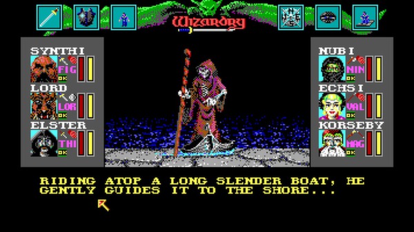 Screenshot z Wizardry 6: Bane of the Cosmic Forge