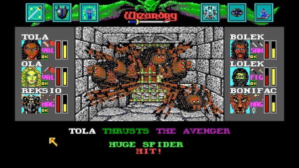 Screenshot z Wizardry 6: Bane of the Cosmic Forge