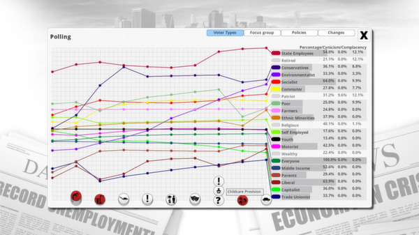 Screenshot z Democracy 3