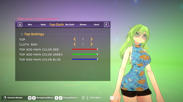 Screenshot z Senpai Arena Screenshot z Senpai Arena