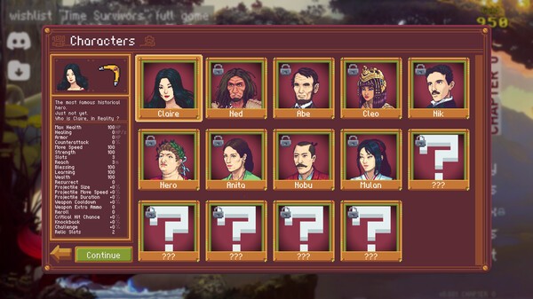 Time Survivors: Chapter 0