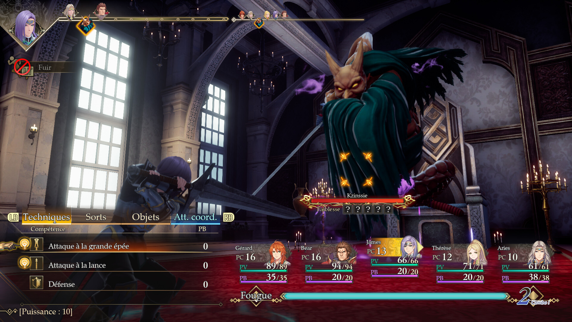 Screenshot Romancing SaGa 2: Revenge of the Seven