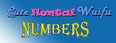 Cute Hentai Waifu - Numbers