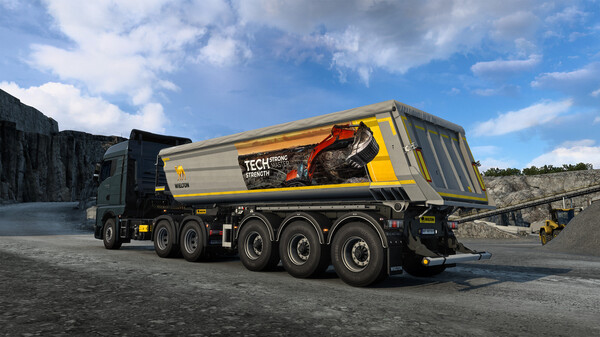 Euro Truck Simulator 2 - Wielton Trailer Pack — скриншот 11