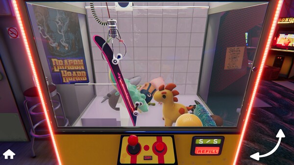 Screenshot z Claw Machine Sim