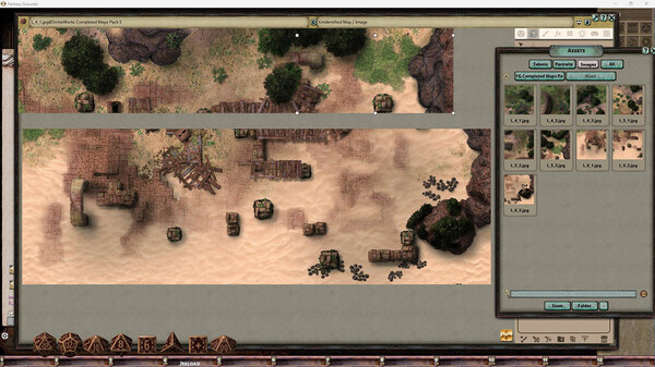 Fantasy Grounds - FG Completed Maps Pack 5