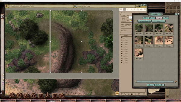 Fantasy Grounds - FG Completed Maps Pack 5