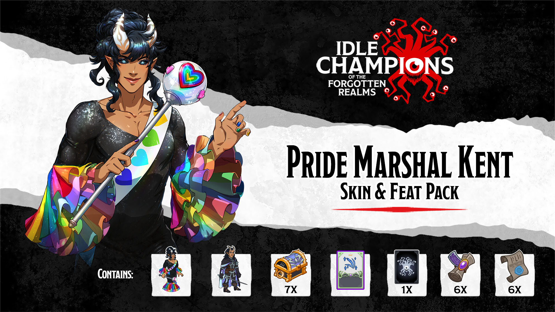 Idle Champions - Pride Marshal Kent Skin & Feat Pack Featured Screenshot #1