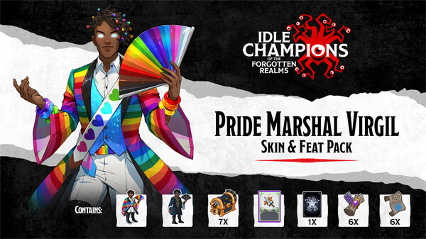Idle Champions - Pride Marshal Virgil Skin & Feat Pack