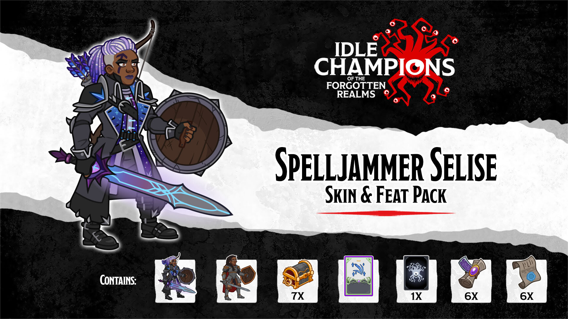 Idle Champions - Spelljammer Selise Skin & Feat Pack Featured Screenshot #1