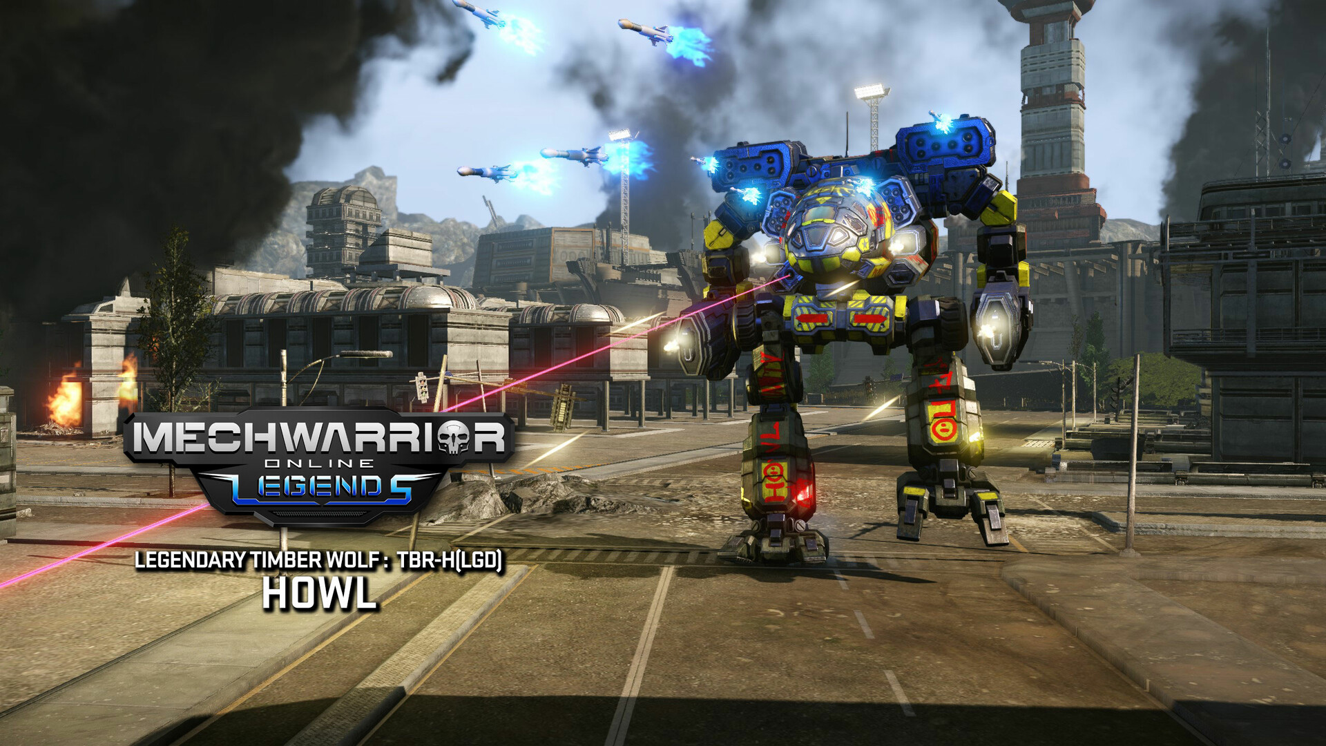 MechWarrior Online™ - Howl Legendary Mech Pack Featured Screenshot #1