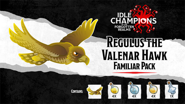 Idle Champions - Regulus the Valenar Hawk Familiar Pack