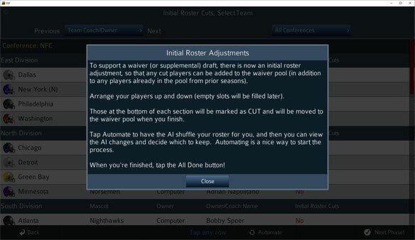 Pro Strategy Football 2024.