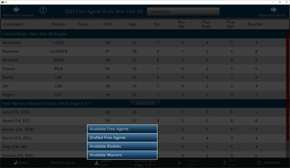 Pro Strategy Football 2024.