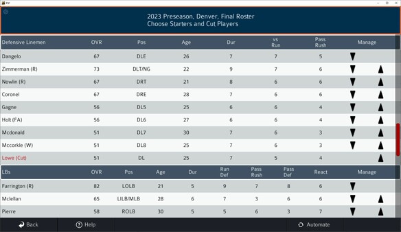 Pro Strategy Football 2024.