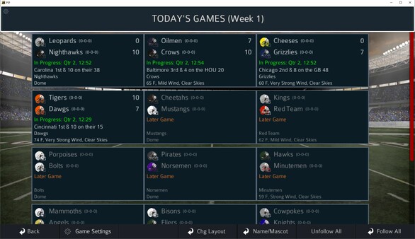 Pro Strategy Football 2024.