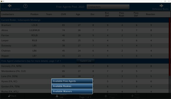 Pro Strategy Football 2024.