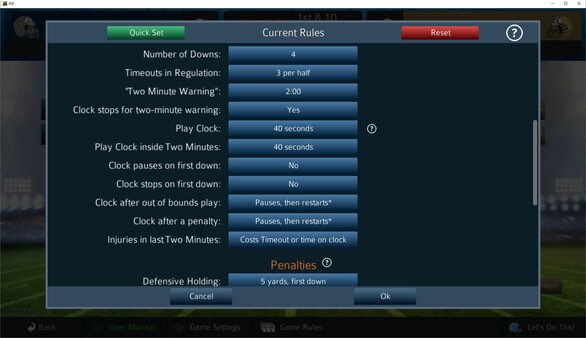 Pro Strategy Football 2024.