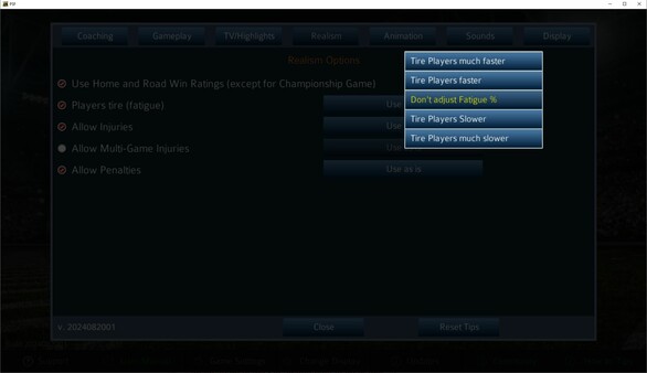 Pro Strategy Football 2024.