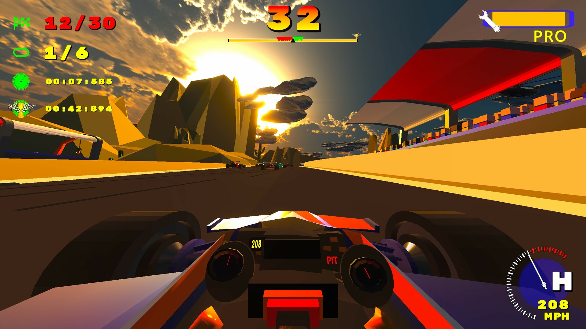SPGP Super Polygon Grand Prix PC gameplay screenshot 2 of 6