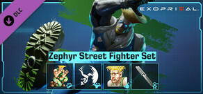 Exoprimal - Zephyr Street Fighter-set
