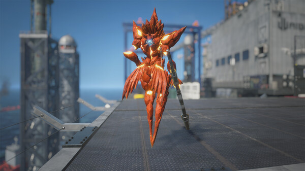 Exoprimal - Skywave Fire Guardian Set