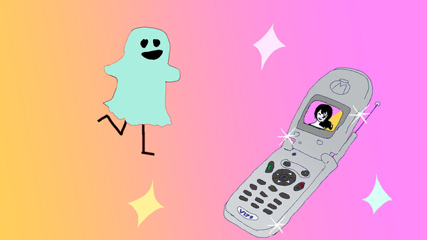 HFTGOOM - Donation Wallpaper - Sparkling Ghost