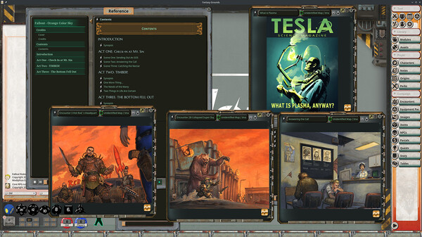 Fantasy Grounds - Orange Colored Sky