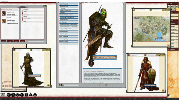 Fantasy Grounds - Pathfinder 2 RPG - Pathfinder Society Scenario #4-02: Return to the Grave