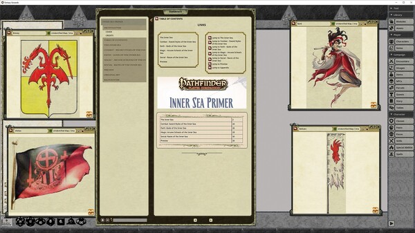 Fantasy Grounds - Pathfinder RPG - Pathfinder Companion: Inner Sea Primer