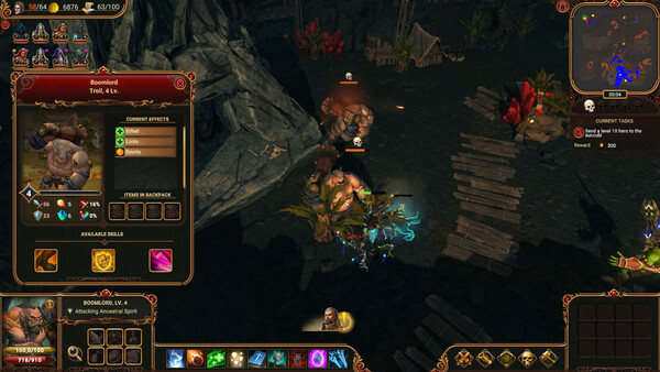 Screenshot of Lessaria: Fantasy Kingdom Sim