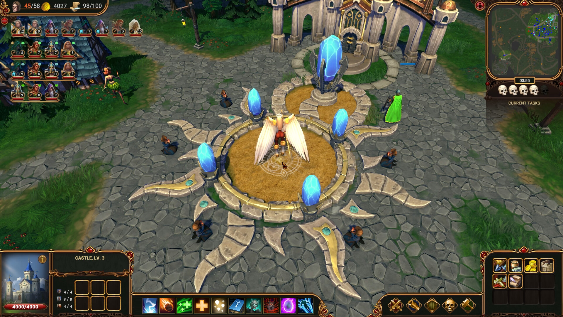 #10. Lessaria: Fantasy Kingdom Sim (Steam) De: Polden Publishing