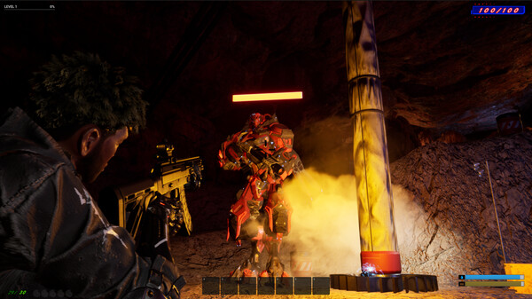 Screenshot of Beyond the Fringe gameplay showing in-action mechanics
