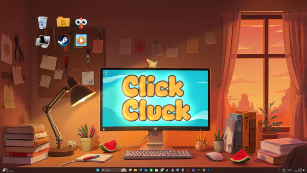 Click Cluck game for Linux 1