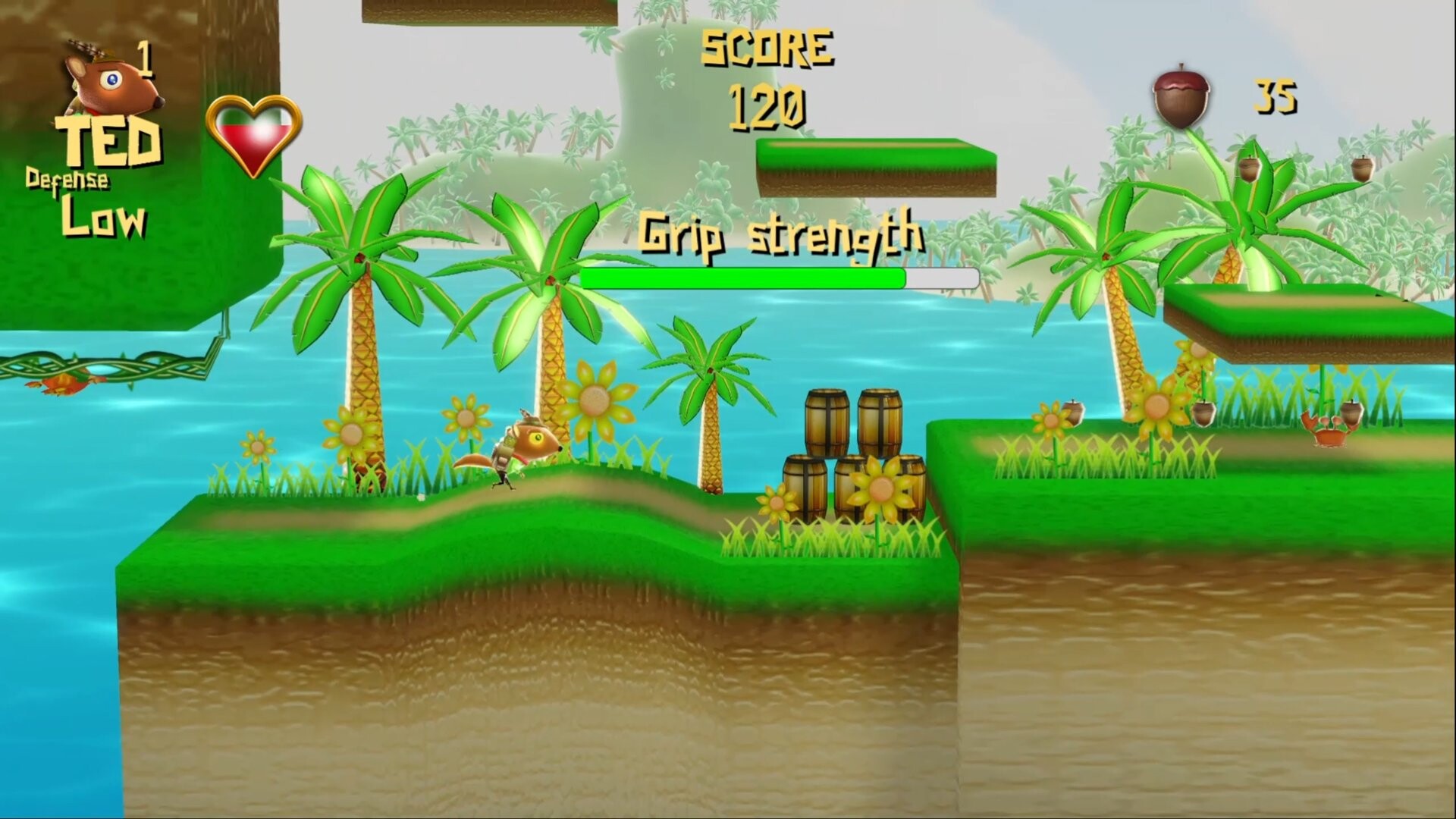 The Adventure of TED and the lost magic crystals gameplay screenshot 2