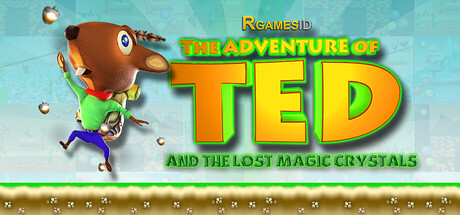 The Adventure of TED and the lost magic crystals cover art