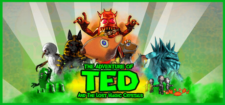 The Adventure of TED and the lost magic crystals header banner